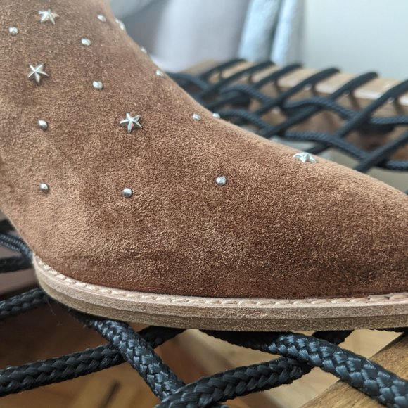 SIGERSON MORRISON Haile studded suede ankle boots - Picture 2 of 8